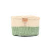 Green Wiliya Block Basket – XSmall
